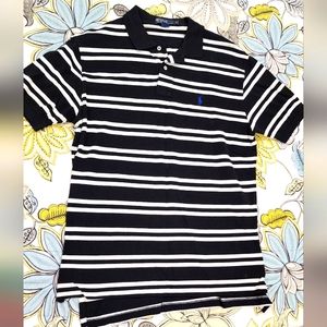 Ralph Lauren Classic Striped Polo Shirt sz L